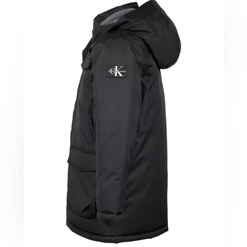 Calvin Klein Black Toddler Boys Resonance Military Inspired Jacket